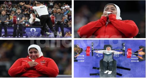  "رحلة بدأت بالصدفة من الشارع".. حكاية فاطمة محروس مع رفع الأثقال بعد فضية باريس (فيديو)